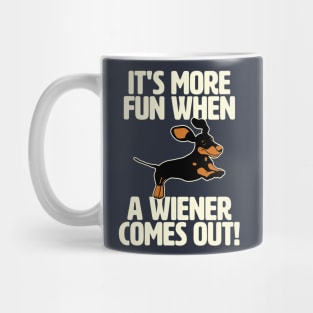 Cute Dachshund Funny Wiener Dog Mug